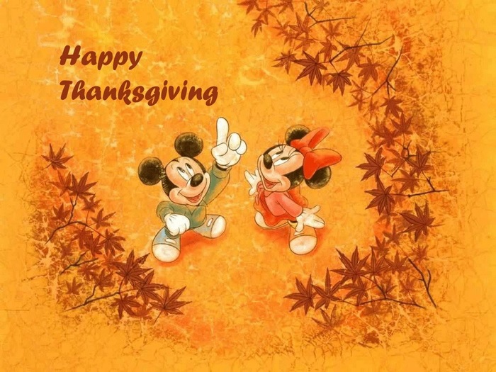 Thanksgiving Background Cartoon