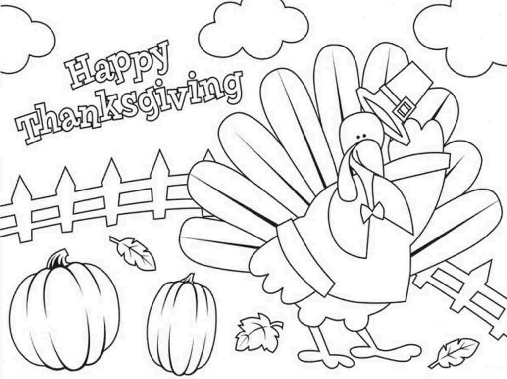 Thanksgiving Coloring Pages Free Download